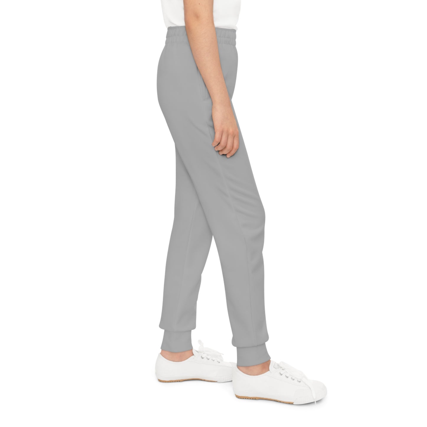 Basic Joggebukse i Grå (Barn 6–14 år)