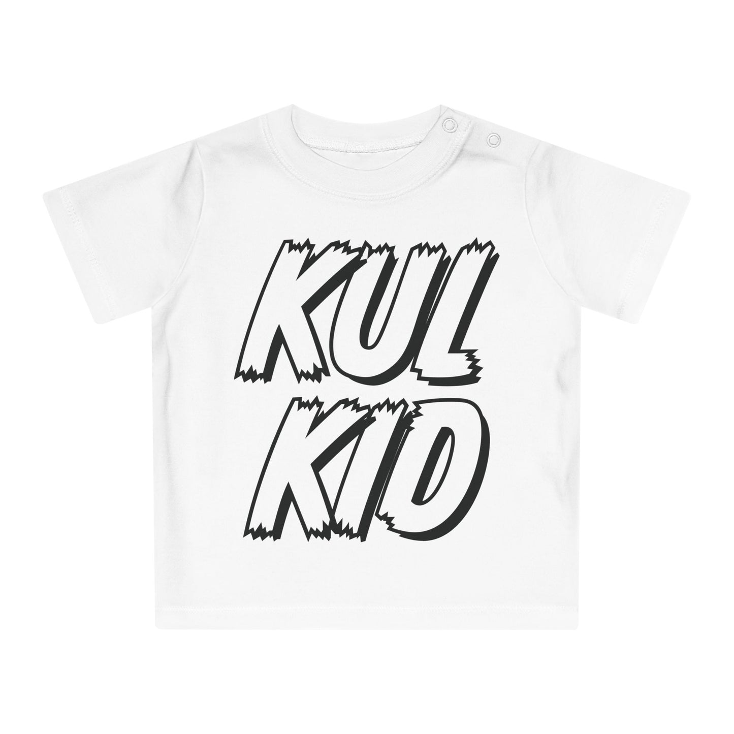Baby T-skjorte RÅKUL (0–36 mnd)