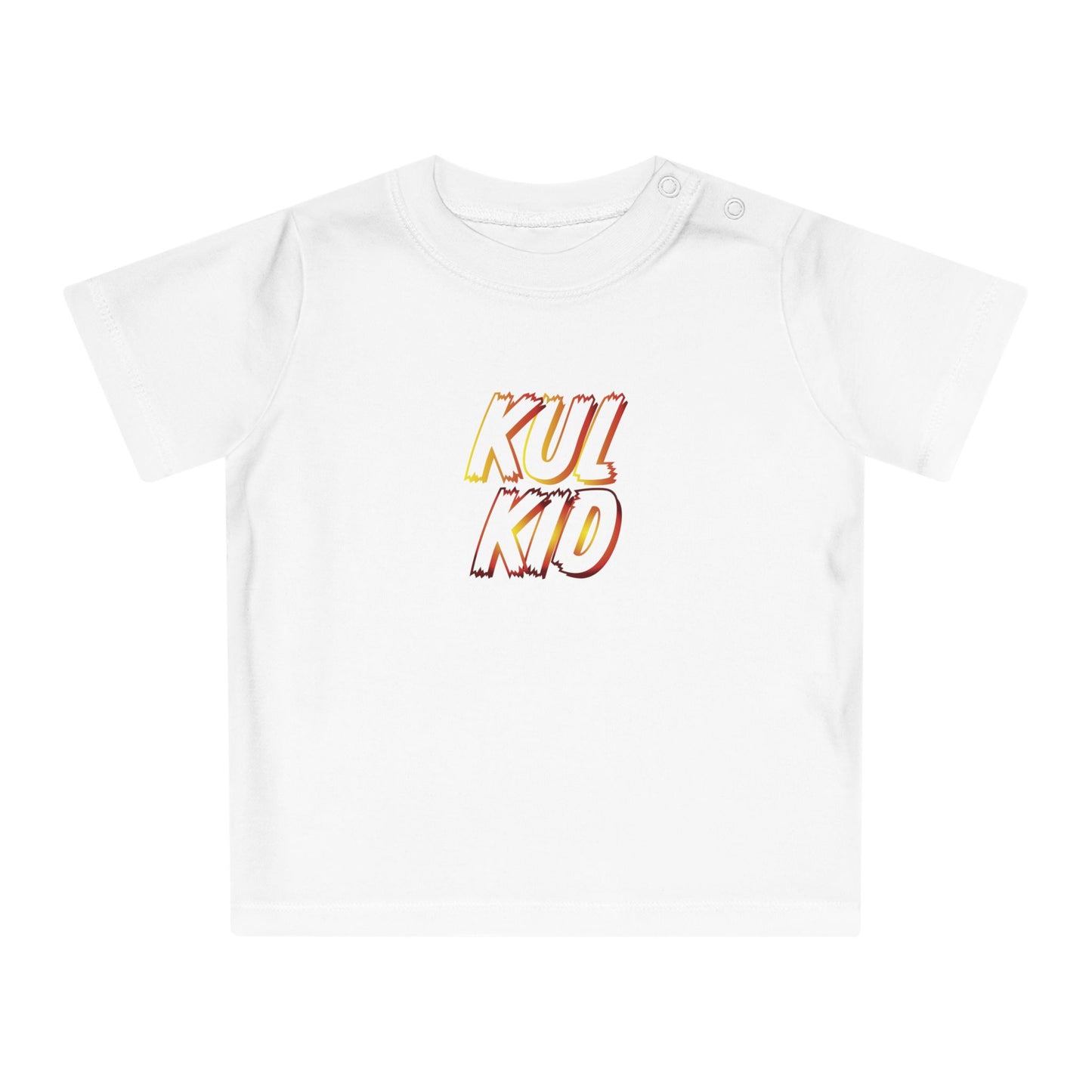 Baby T-skjorte Åpne Flammer (0–36 mnd)