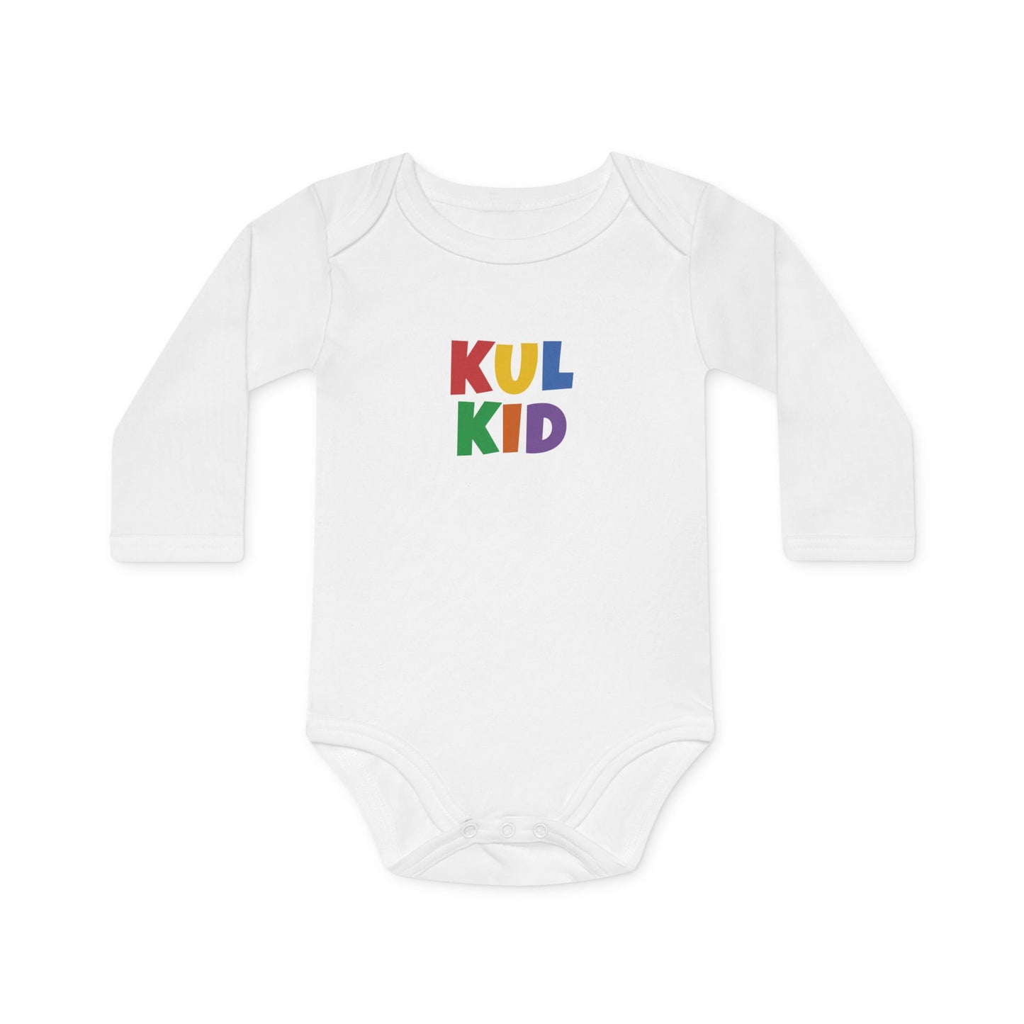 Basic Baby Body med Lange Ermer (0–18 mnd)