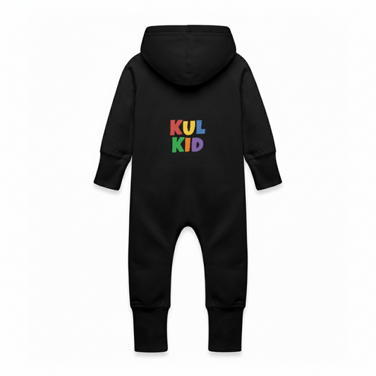 KUL KID Baby Heldress – Økologisk & Supermyk (6–24 mnd) - svart