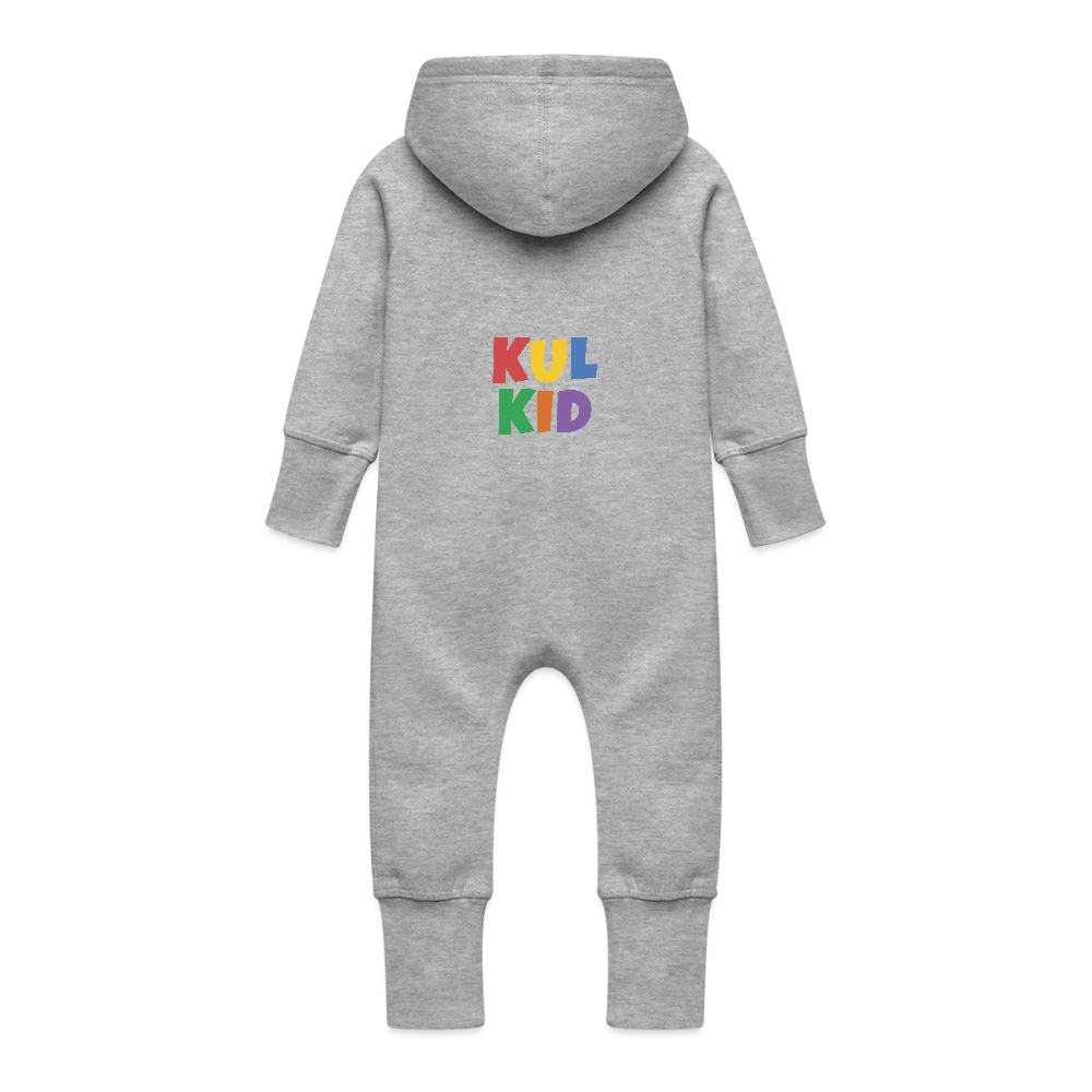 KUL KID Baby Heldress – Økologisk & Supermyk (6–24 mnd) - gråmelert