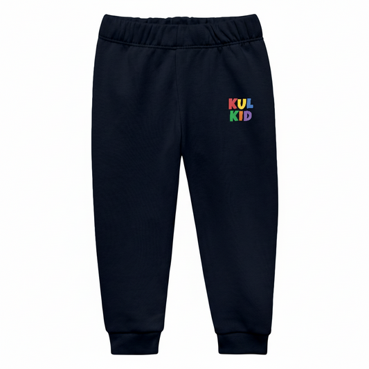KUL KID Baby Joggebukse – Økologisk & Myk (6–36 mnd) - marinen