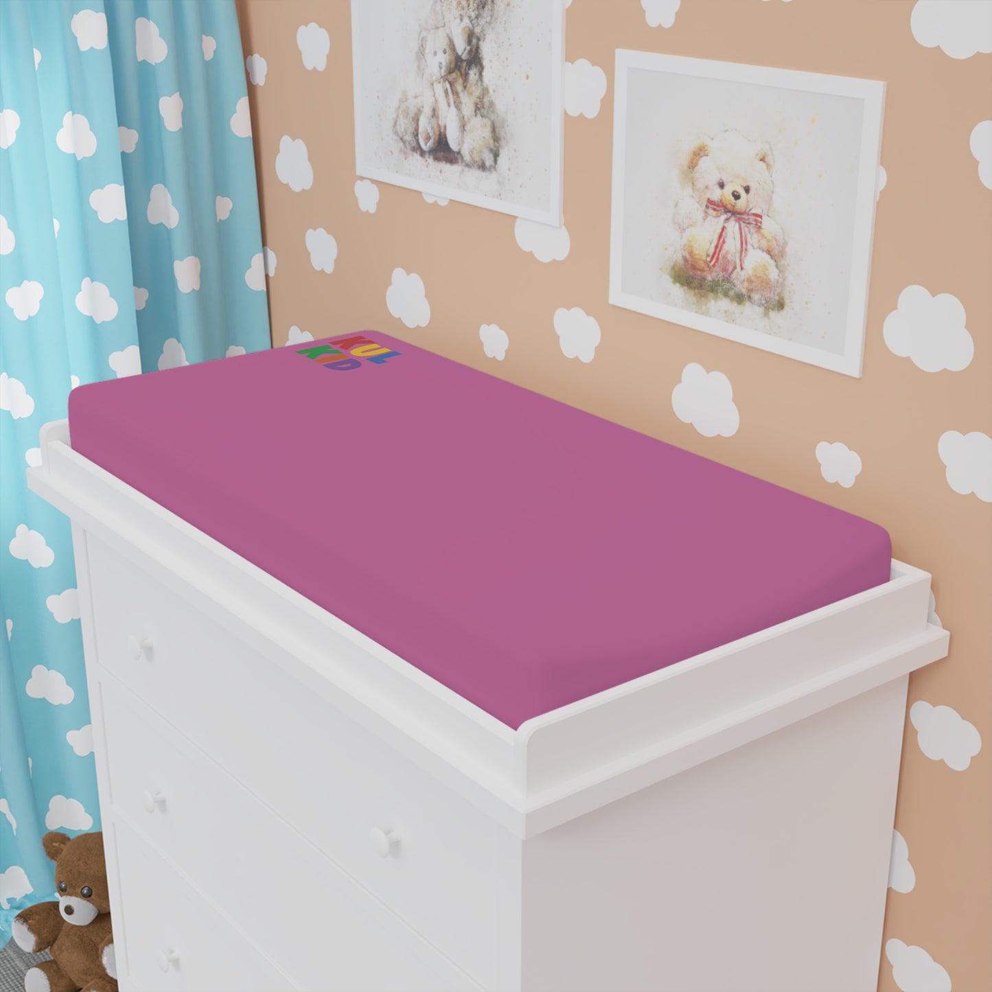Basic Stellematte-trekk i Rosa (Baby)