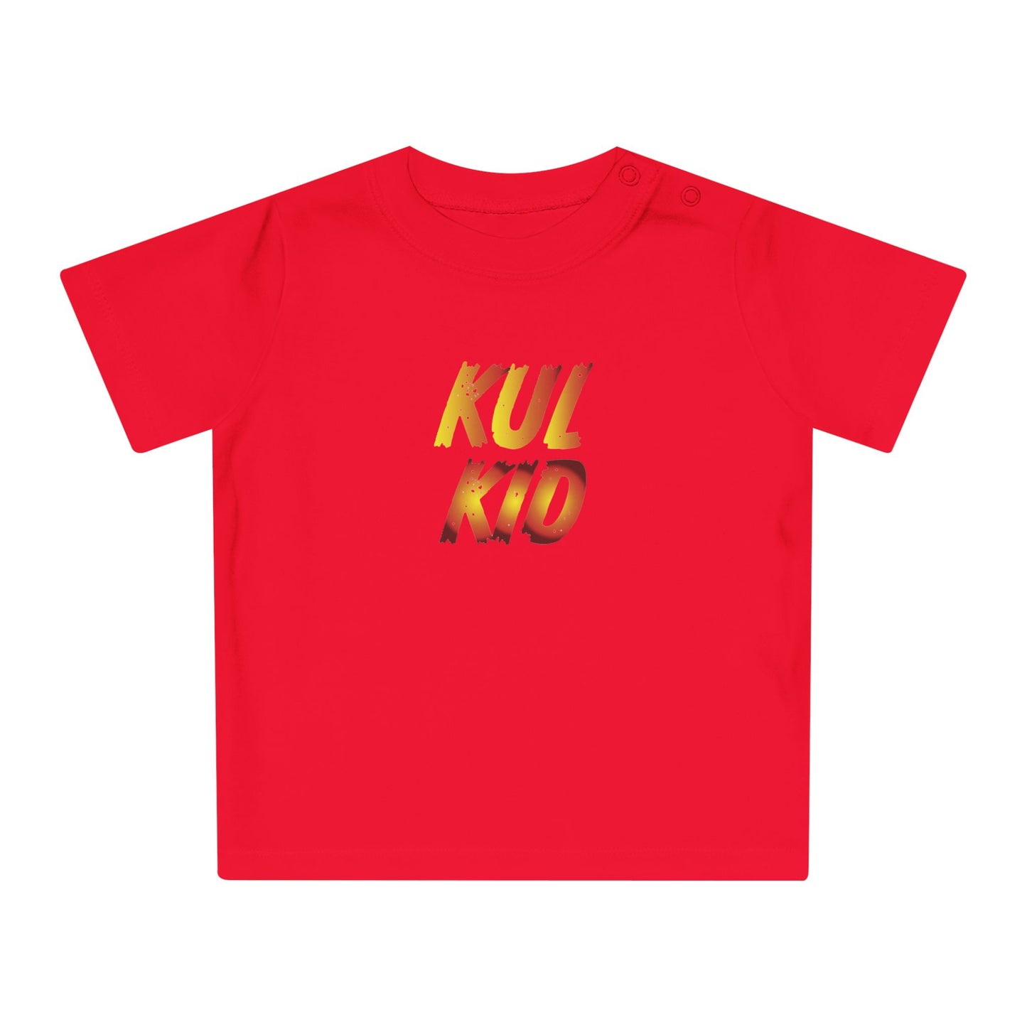 Baby T-skjorte Slitte Flammer (0–36 mnd)