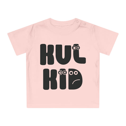 Baby T-skjorte LATTERKUL (0–36 mnd)