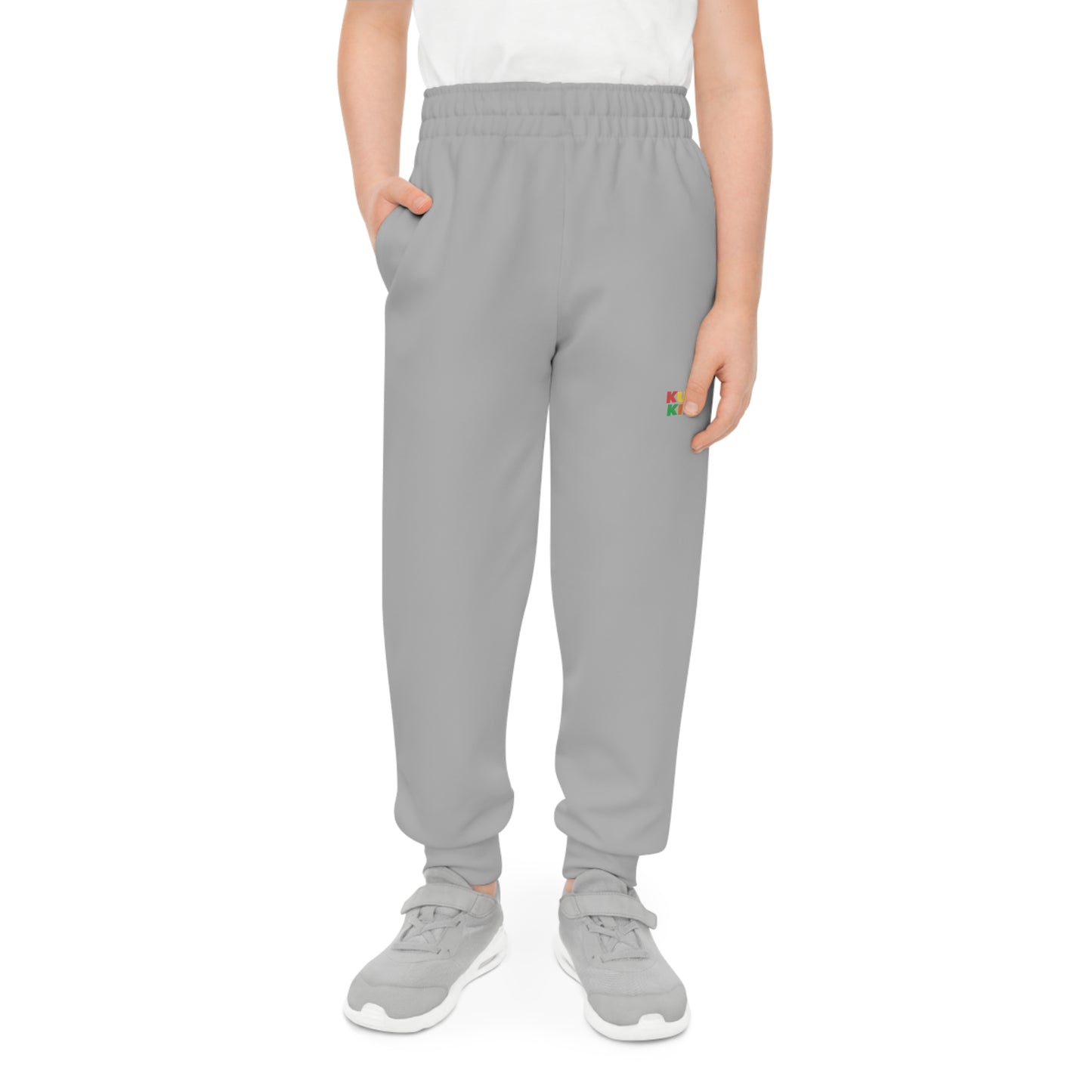Basic Joggebukse i Grå (Barn 6–14 år)