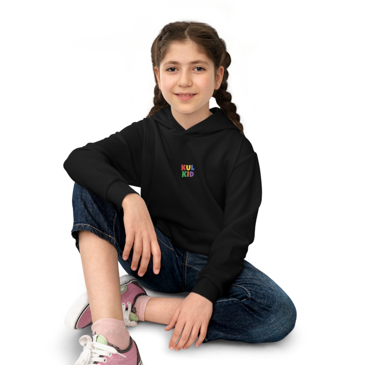 Basic Hettegenser i Svart (Barn 2–12 år)