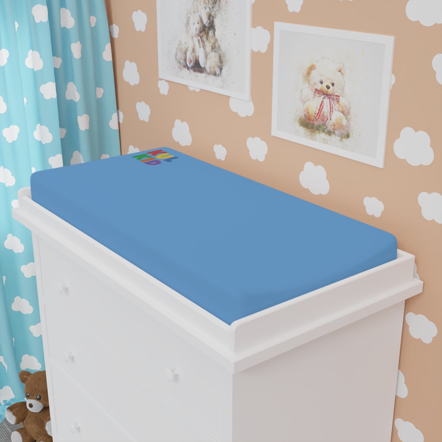 Basic Stellematte-trekk i Blå (Baby)