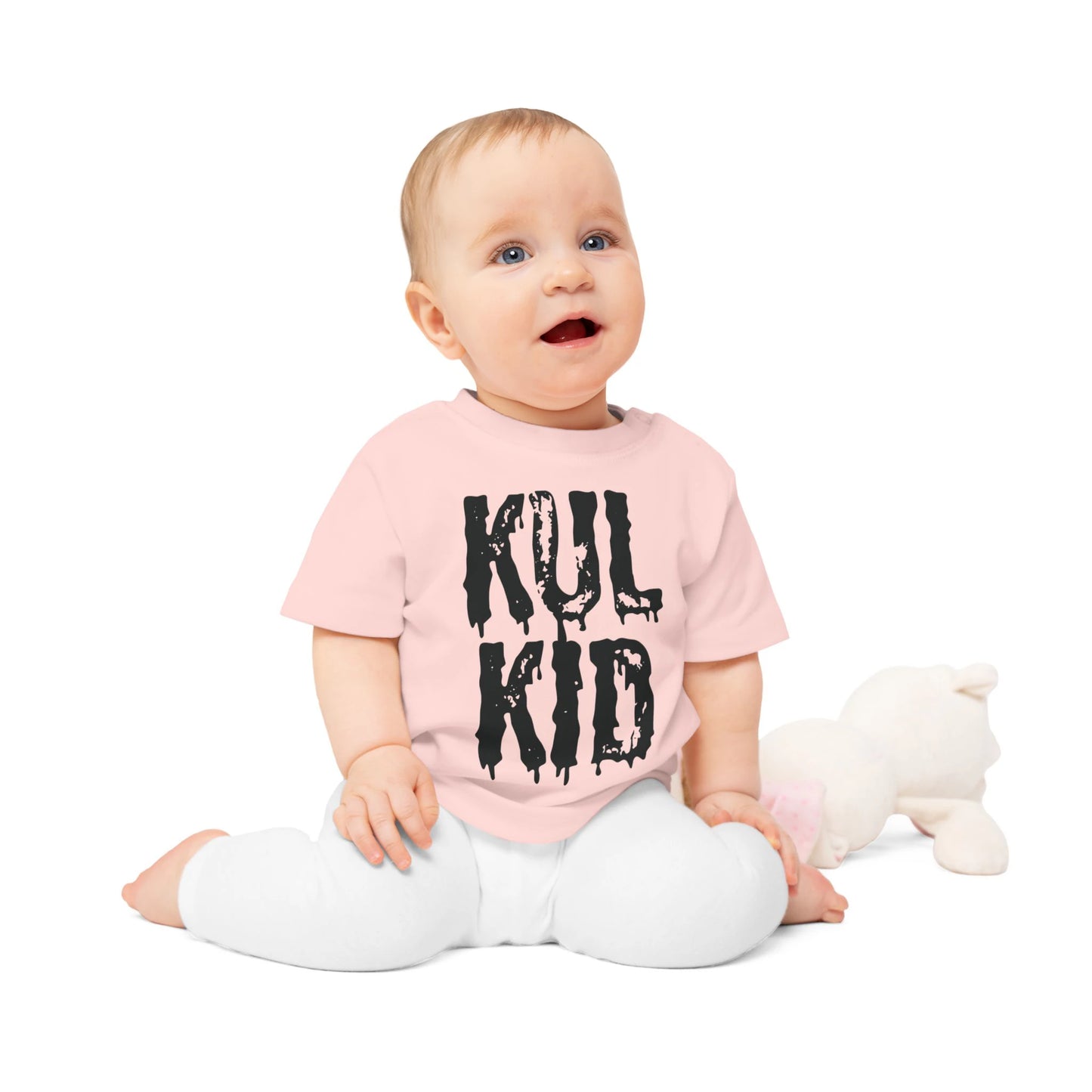 Baby t-skjorte SMÅKALD – barne-tee for baby 0–36 mnd