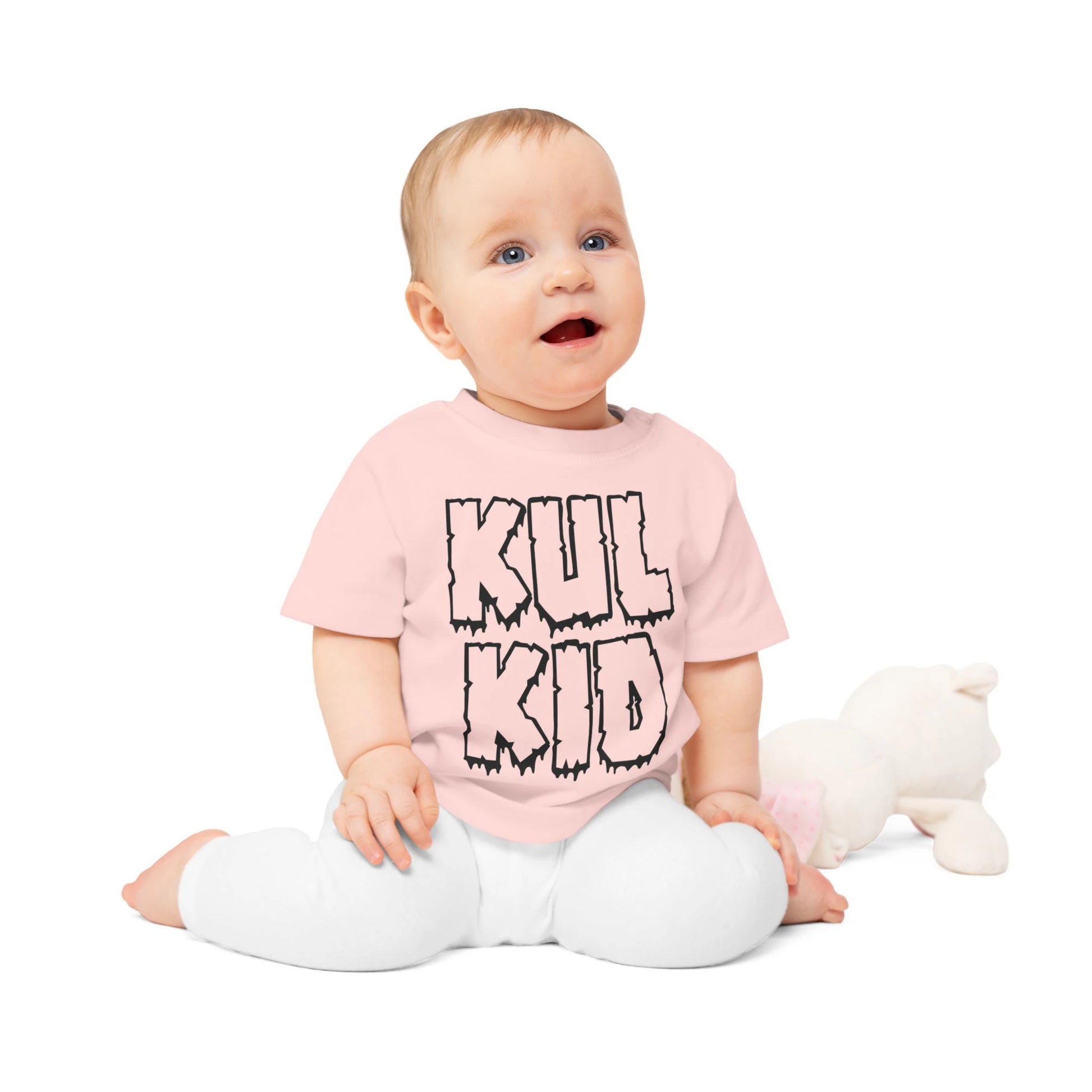Baby t-skjorte SMÅKALD – barne-tee for baby 0–36 mnd