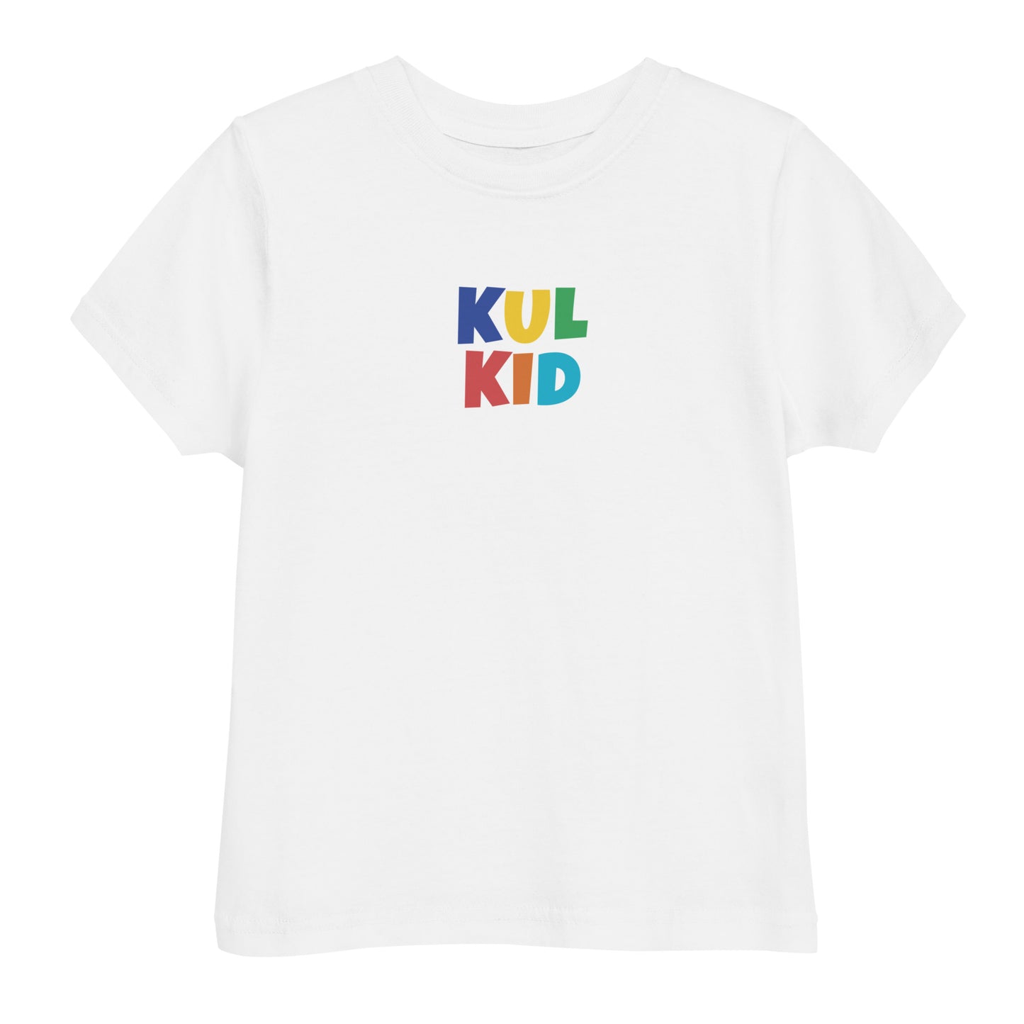 KULKID logo t-skjorte for barn, athletic heather – front