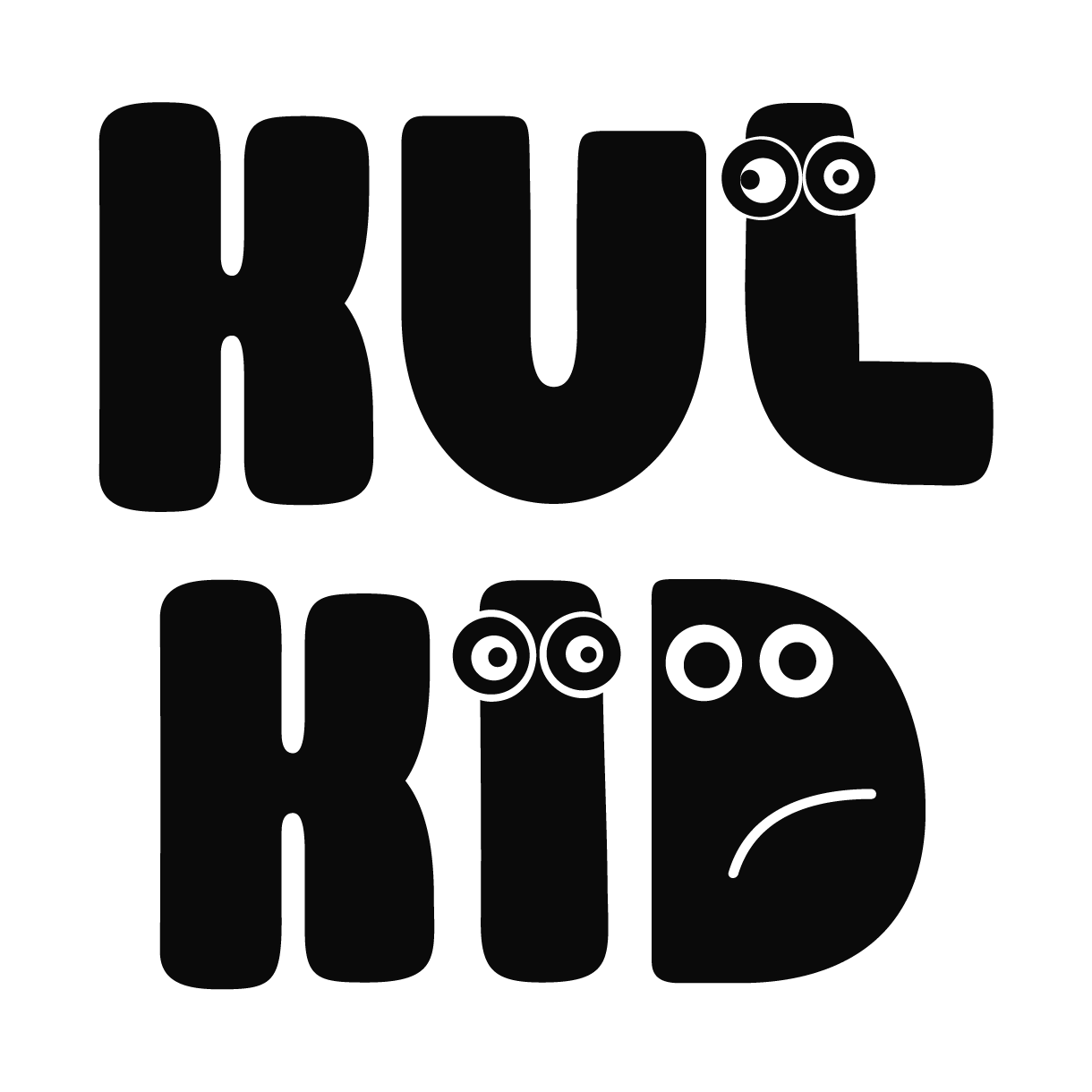 Superkul | Svarte logo design i varierte størrelser | KULKID.no