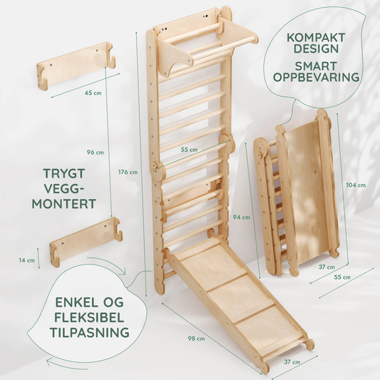 6-i-1 Klatregym (1-7 år)