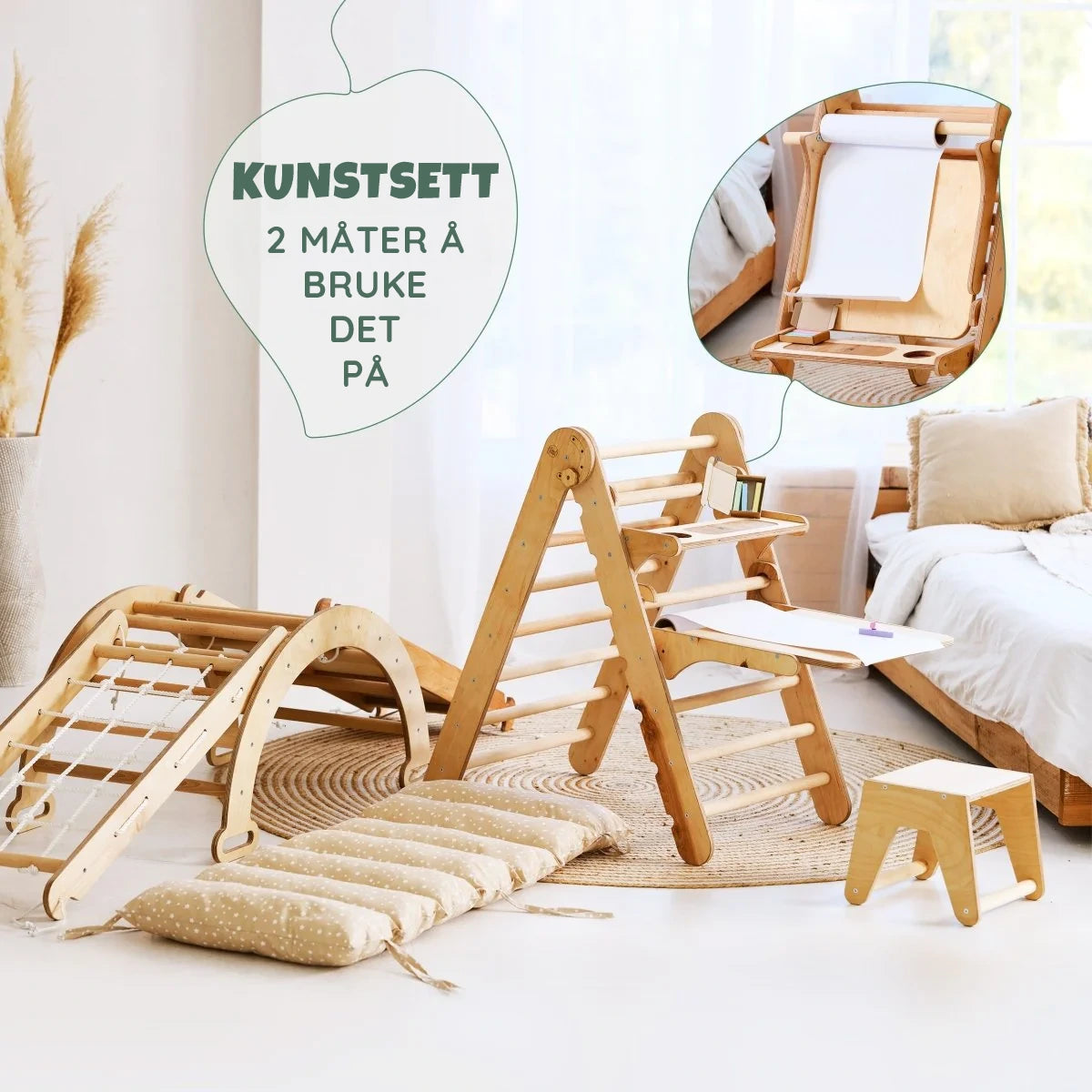 6-i-1 Montessori Klatrestativ - detaljbilde 8 - KUL KID