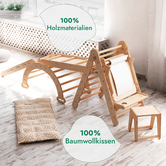 7-i-1 Montessori klatresett (1–7 år)