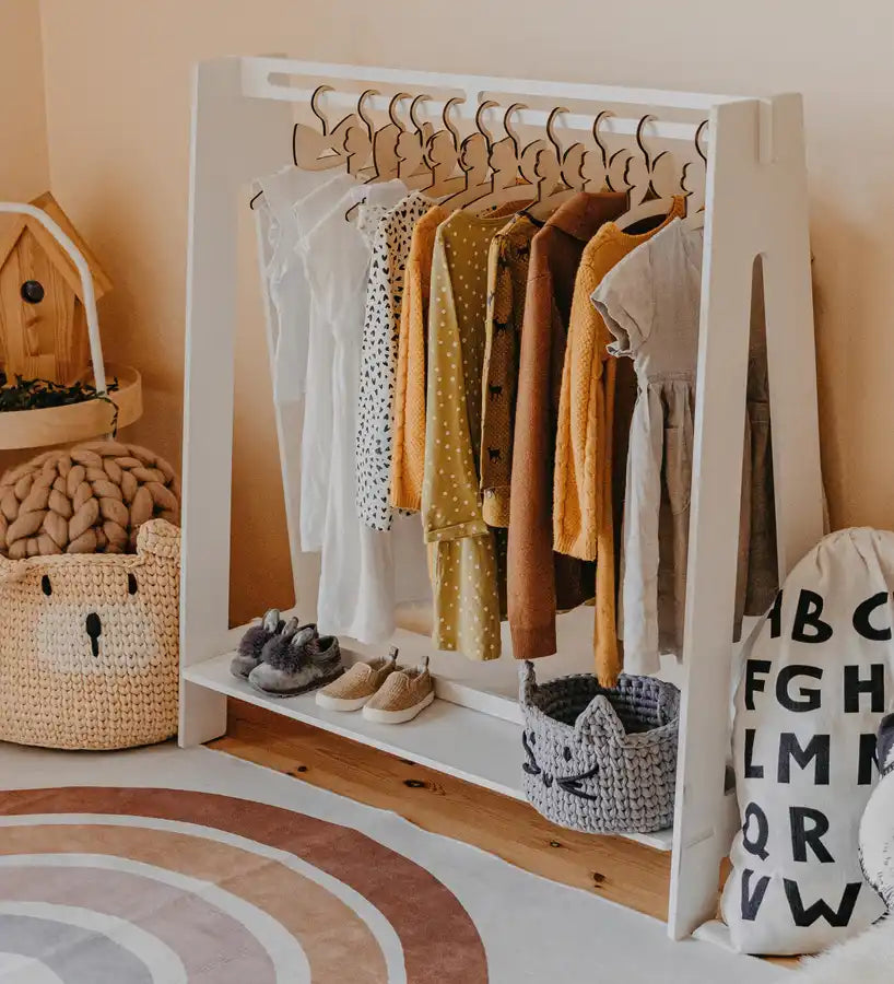Klest Kid Klesstativ for barn | Sammenleggbart | KUL KID