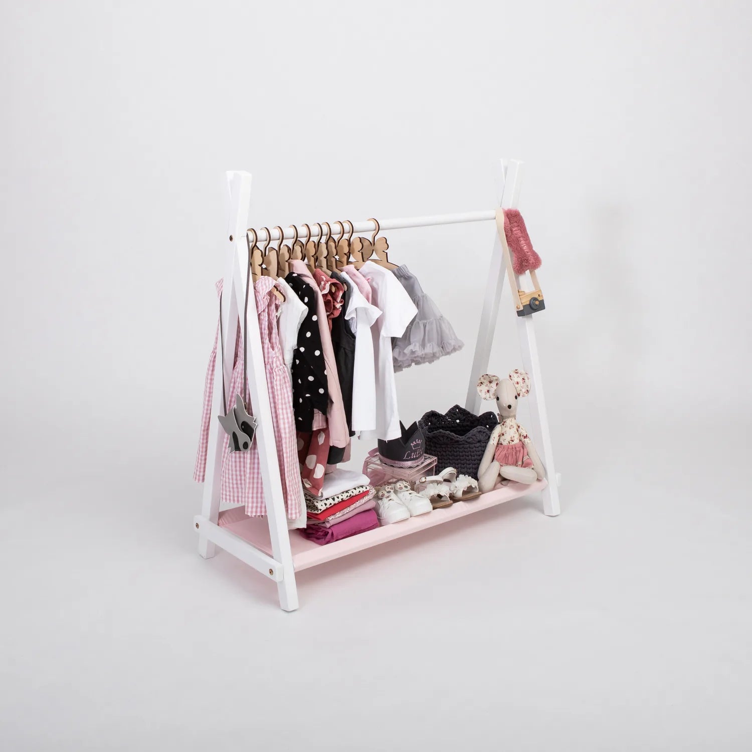 Klesstativ med oppbevaring - bilde 13 - KUL KID