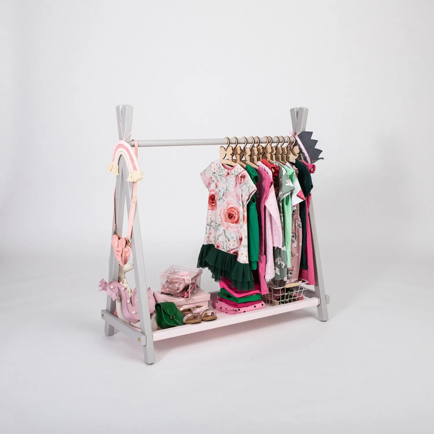 Klesstativ med oppbevaring - bilde 16 - KUL KID
