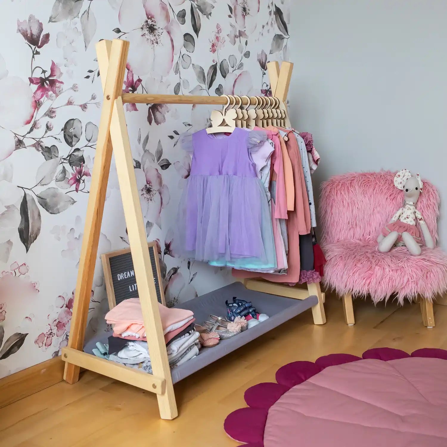 Klesstativ med oppbevaring - bilde 28 - KUL KID