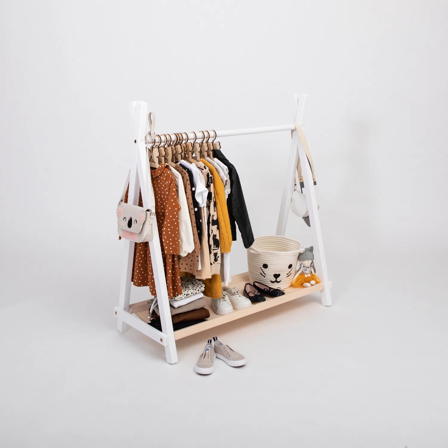 Klesstativ med oppbevaring - bilde 7 - KUL KID