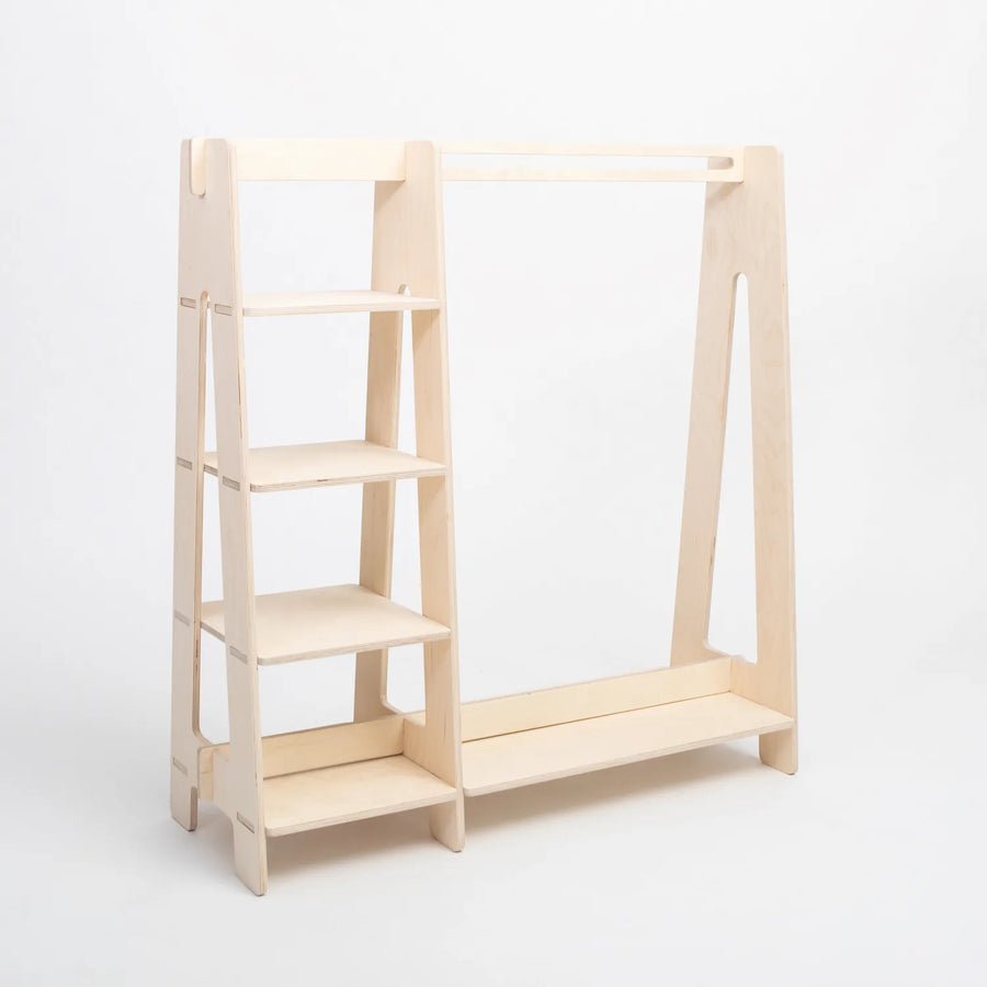 Klesstativ med oppbevaringshyller - bilde 6 - KUL KID