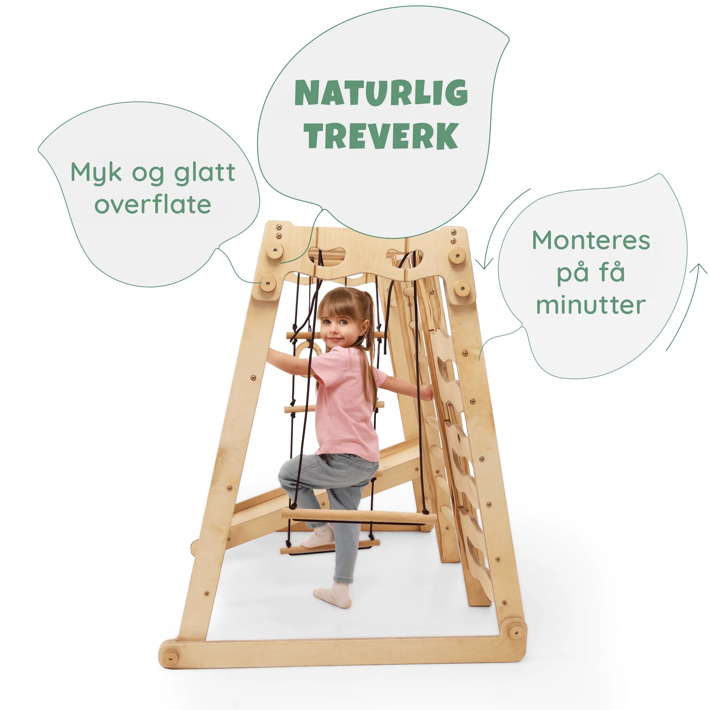 6-i-1 innendørs Jungelgym