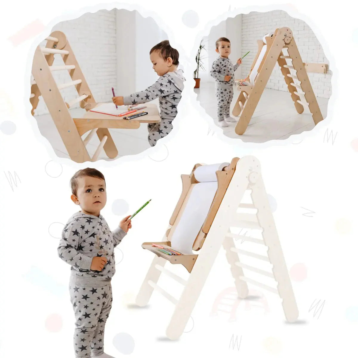 Kunsttillegg til Triangelstigen - detaljbilde 8 - KUL KID