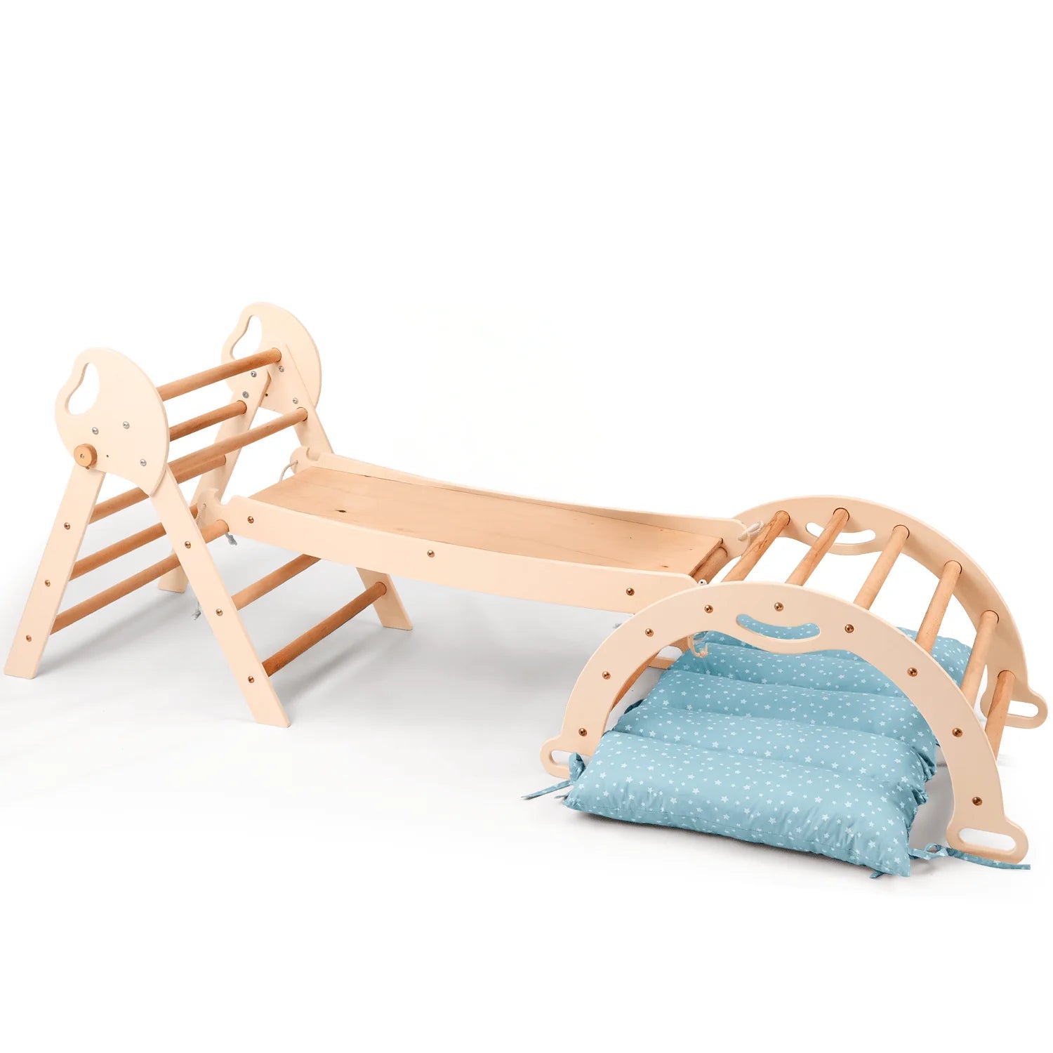 4-i-1 Montessori Klatrestativ (1–3 år) - detaljbilde 10 - KUL KID